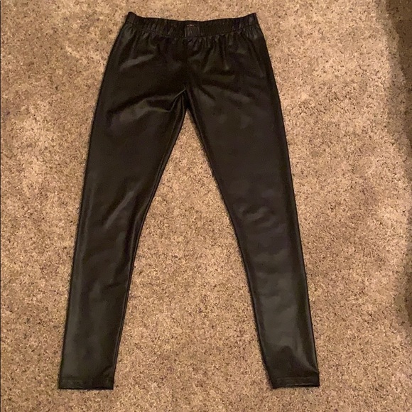 eye candy Pants - Eye Candy Faux Leather Leggings